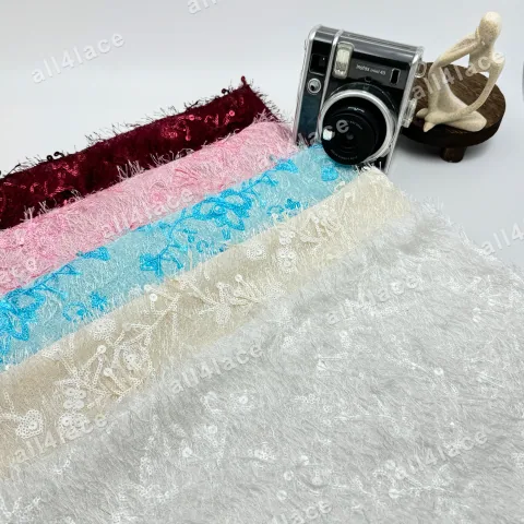 Tassel Lash Sequin Embroidery