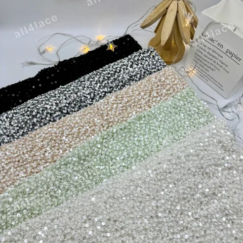 5mm Snowflake Base Sequin Embroidery