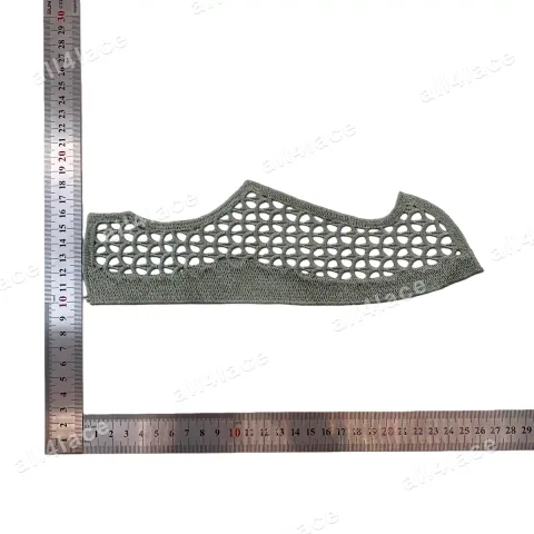 Smooth Wave Openwork Solid Shoe Upper 1