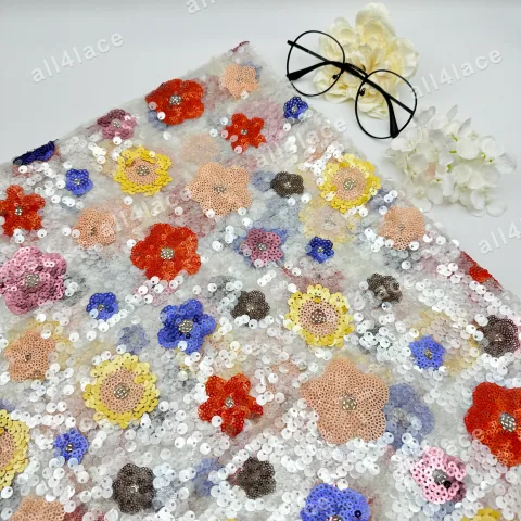 Sequin & Bead Embroidery A22