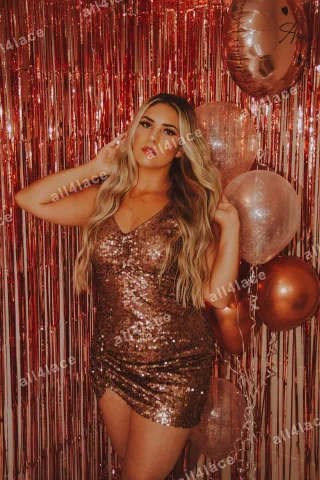Sequin Fabric — Garment Application