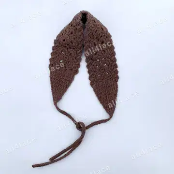 Crochet-Style Openwork Decorative Tie