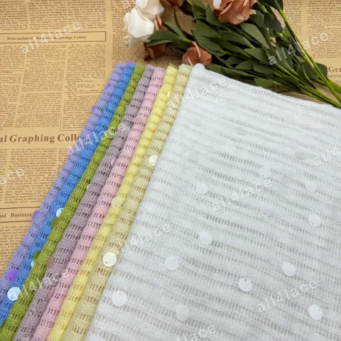 12mm Matte Sequin Soft Knit Base