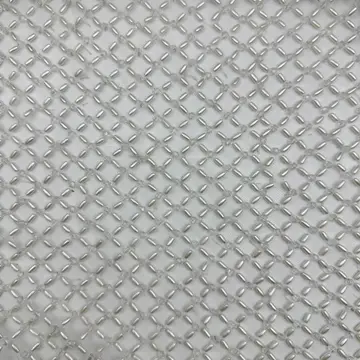 Diamond Grid Bead Embellished Fabric — Overall sample and pattern view