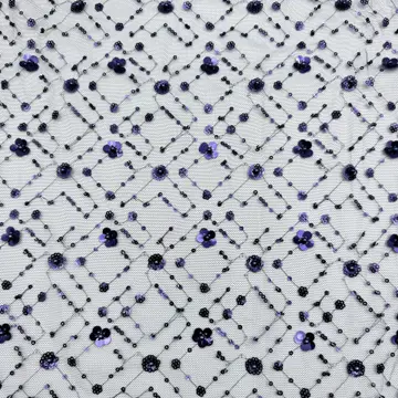 شبك زهري بخطوط على شكل معينات — عينة لون مصوّرة؛ يُرجى الاستفسار عن الألوان المتاحة حاليًا