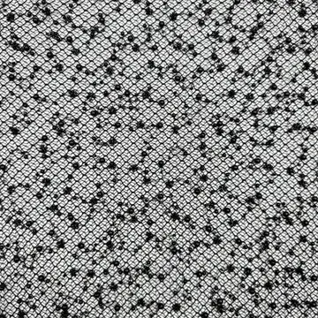 Diamond Mesh with Scattered Bead Detail — Overall sample and pattern view