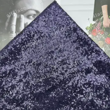 Jewel-Tone Dense Sequin Fabric