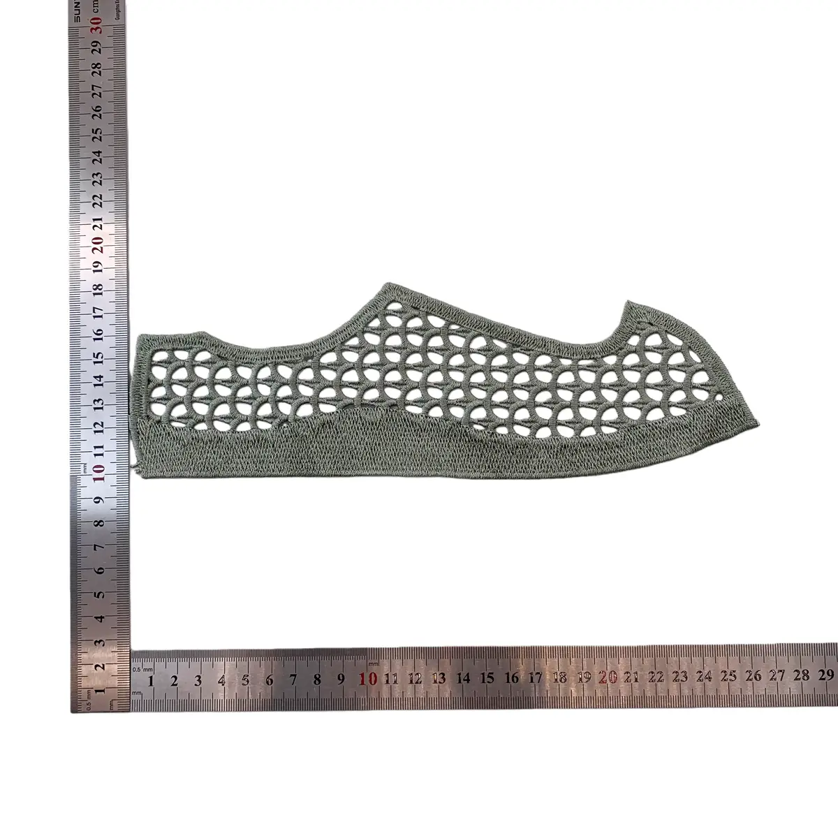 Smooth Wave Openwork Solid Shoe Upper 1