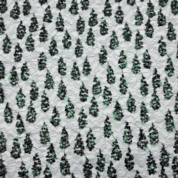 Malla de lentejuelas en grupos de gotas — Muestra de color fotografiada; consulte los tonos disponibles actualmente
