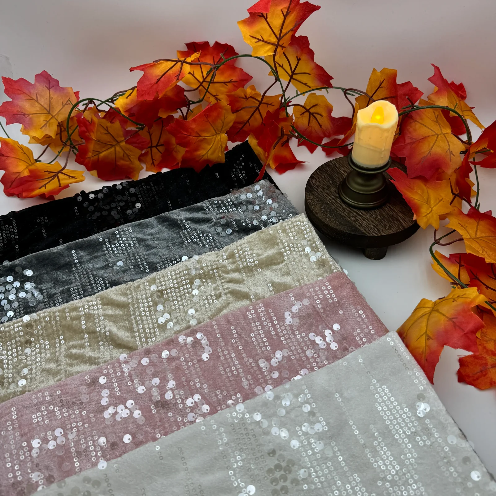 All4Lace catalogue reference named Velvet Sequin Embroidery